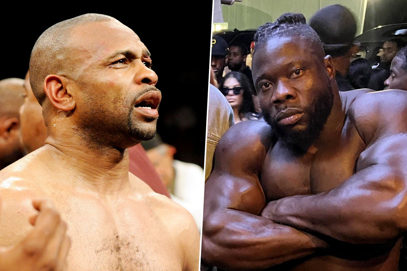 Roy jones vs bodybuilder