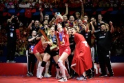 Финал чемпионата Европы — 2023 по волейболу: за медали борются Словения, Франция, Италия и Польша, результаты, счёт
