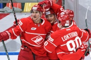 Как Илья Ковальчук дебютировал за «Спартак» в КХЛ в матче с «Куньлунем», 24 декабря 2023 года