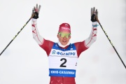 Большунов — 30-кратный! Александр выиграл «полтинник» на чемпионате России
