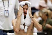 Американцы визжали от восторга на US Open: трюки Алькараса, виннерс Рублёва с Медведевым, видео стали вирусными