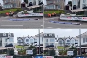 Чудо: мотогонщик после аварии взлетел в воздух, рухнул на автомобиль и выжил!