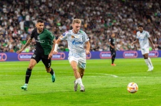 Игровой момент матча «Краснода» – «Зенит»