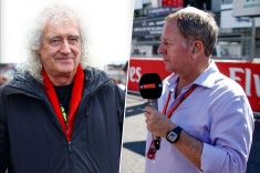 Гитарист Queen и Брандл не поладили на гонке Ф-1