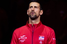 В честь Джоковича расписали мурал во всю стену