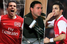 Сеск Фабрегас, Фрэнсис Кахигао, Робин ван Перси