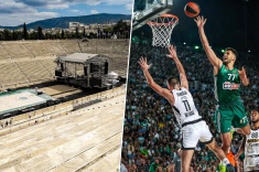 Евролига провела турнир на античном стадионе. Фото