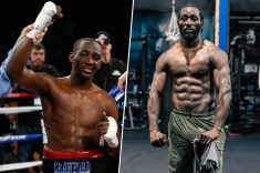 Подготовка Кроуфорда к бою против Канело