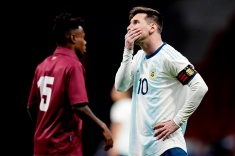 Месси неудачно съездил в сборную Аргентины