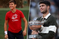 Хайме Алькарас с братом Карлосом Алькарасом