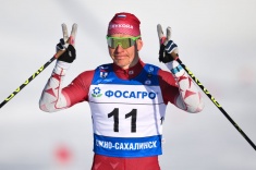 Александр Большунов — чемпион России в спринте