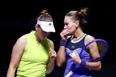 Элисе Мертенс и Вероника Кудерметова