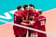 Выводы по итогам матчей волейболистов России