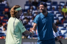 Андрей Рублёв и Карен Хачанов