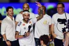 Безумная реакция на возвращение Неймара в «Сантос»