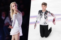 Елена Костылева и Лев Лазарев