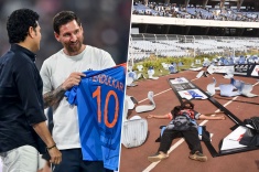 Тур Месси по Индии — хаос!