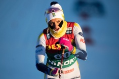 Лыжники жалуются на сильные морозы