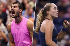 Карлос Алькарас и Мирра Андреева