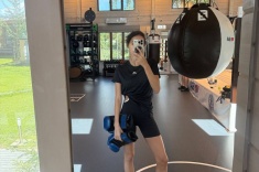 Загитова занялась боксом. Видео