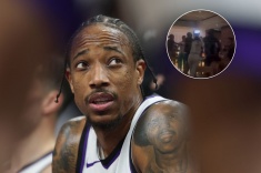 Демар Дерозан ударил фаната