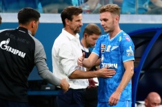 Сергей Семак и Максим Глушенков