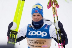 Йоханнес Клебо стал 12-кратным чемпионом мира