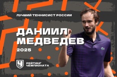 Теннисист года в России — Даниил Медведев!