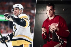 Сидни Кросби и Горди Хоу