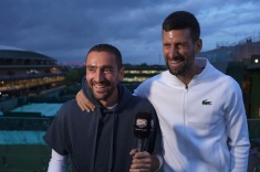 Марин Чилич и Новак Джокович