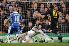 Безголевая серия Лионеля Месси против Петра Чеха