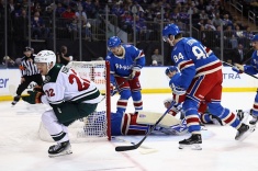 Первый гол Данилы Юрова в НХЛ