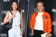 Звёзды тенниса на вечеринке Индиан-Уэллса