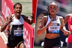 Фаит Кипьегон и Беатрис Чебет