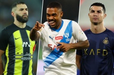 Как играют звёзды в Саудовской Аравии