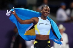Сент-Люсия радуется первой медали в истории на ОИ
