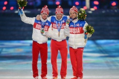 Золото Александра Легкова на Олимпиаде-2014