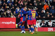 «Барселона» привезла себе нелепый угловой