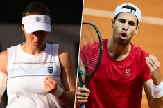 Людмила Самсонова и Карен Хачанов