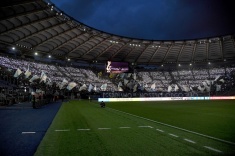 Фанаты «Лацио» устроили сказочный перформанс в ЛЕ