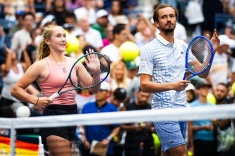 Даниил Медведев и Мирра Андреева