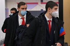 Сборная России по хоккею вернулась с Олимпиады