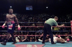 20 лет назад Рахман побил Льюиса. Видео