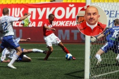 Первая игра Черчесова-тренера против «Зенита»