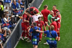 Словения — Сербия — 1:1, обзор матч
