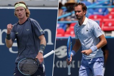 Андрей Рублёв и Даниил Медведев