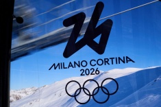 Логотип Олимпиады-2026 в Италии