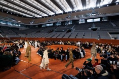 На корте «Ролан Гаррос» прошёл крутой показ мод