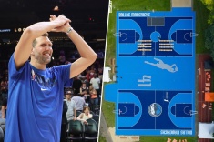 В честь Новицки построили уникальную площадку