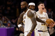 Леброн Джеймс — второй ассистент в истории НБА